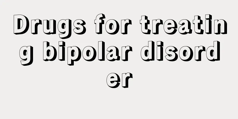 Drugs for treating bipolar disorder