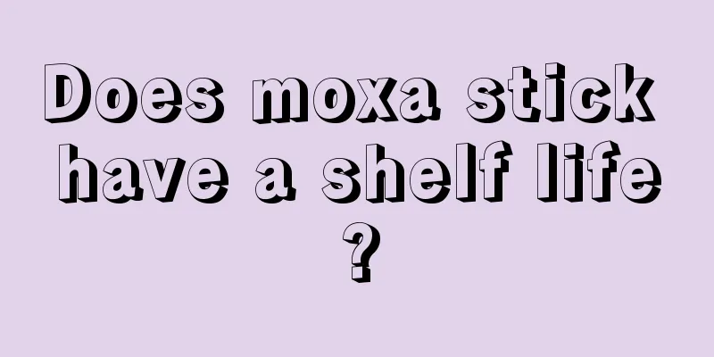 Does moxa stick have a shelf life?