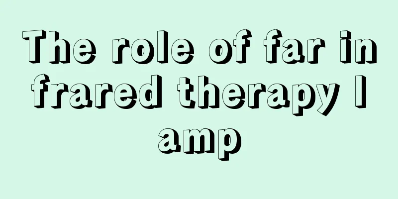 The role of far infrared therapy lamp