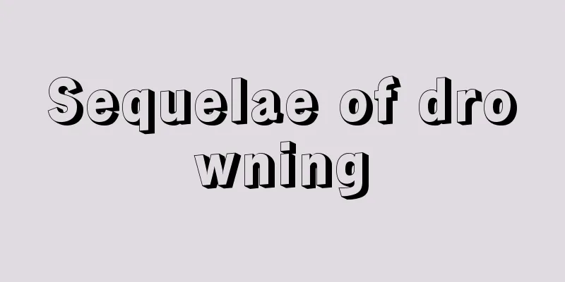 Sequelae of drowning