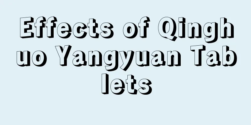 Effects of Qinghuo Yangyuan Tablets