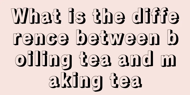 What is the difference between boiling tea and making tea