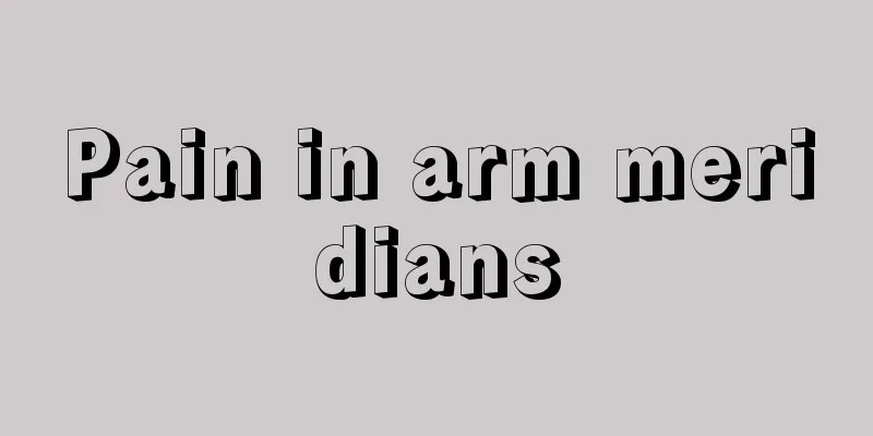 Pain in arm meridians