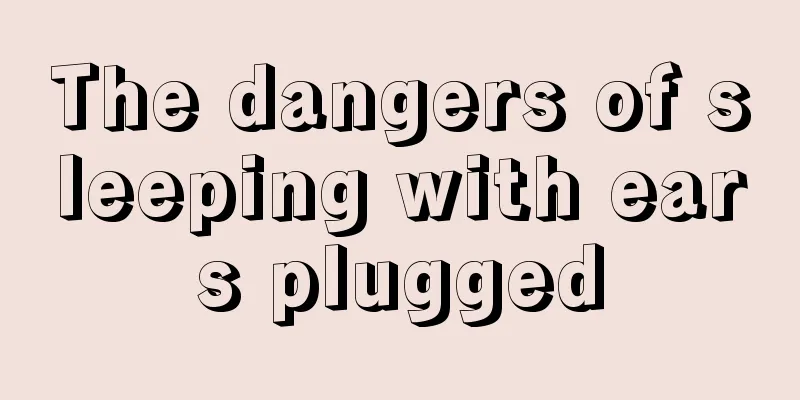 The dangers of sleeping with ears plugged