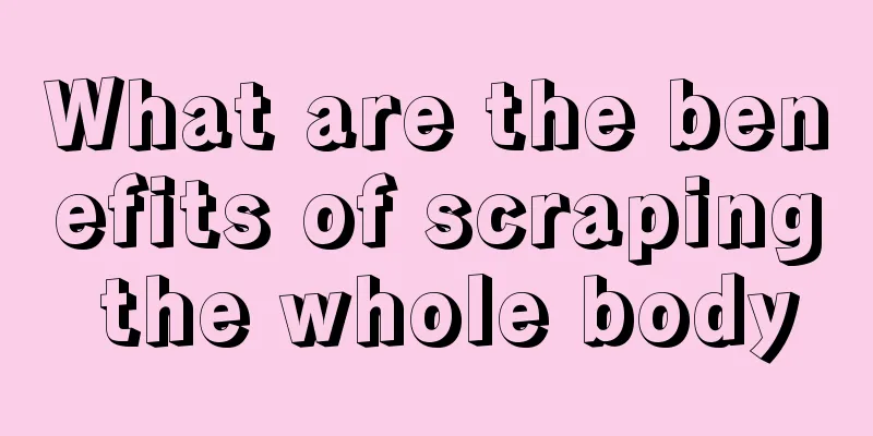 What are the benefits of scraping the whole body