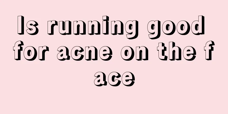 Is running good for acne on the face