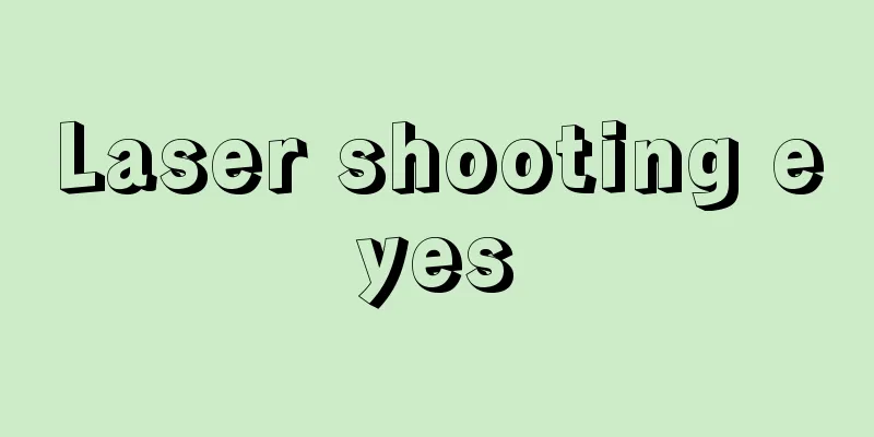 Laser shooting eyes