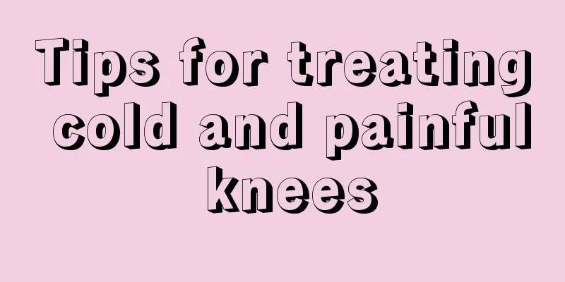 Tips for treating cold and painful knees