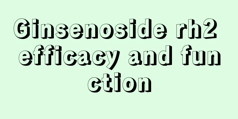 Ginsenoside rh2 efficacy and function