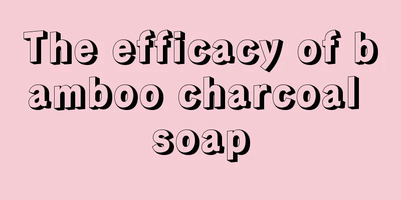 The efficacy of bamboo charcoal soap