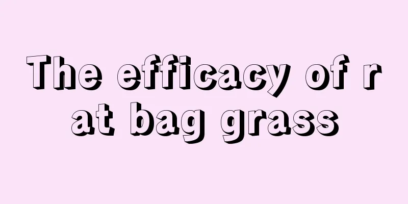 The efficacy of rat bag grass