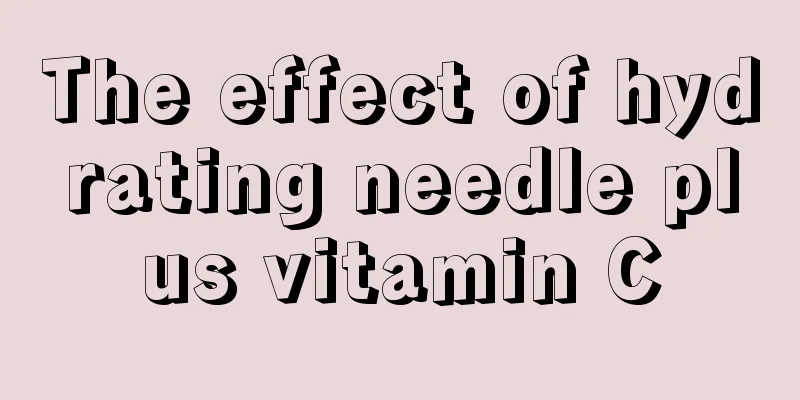 The effect of hydrating needle plus vitamin C