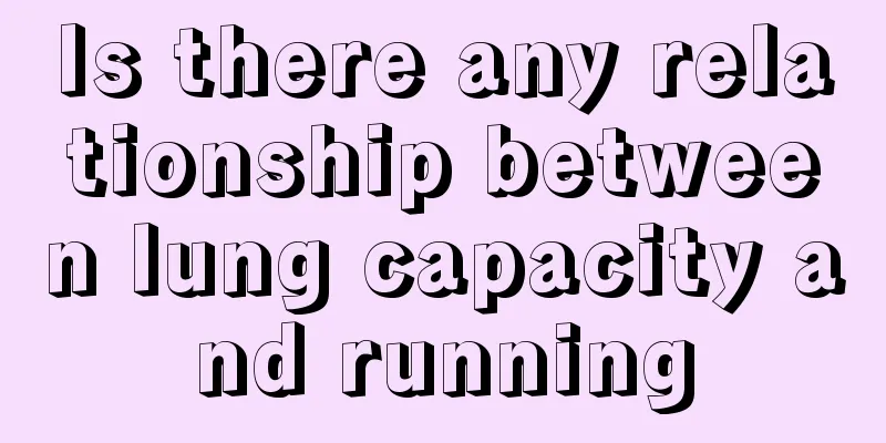 Is there any relationship between lung capacity and running