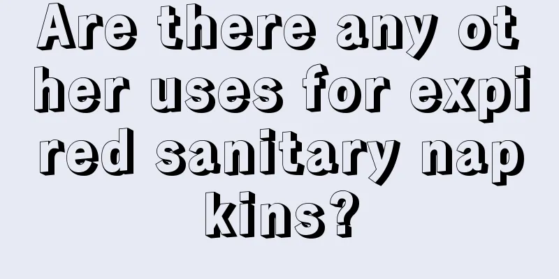 Are there any other uses for expired sanitary napkins?