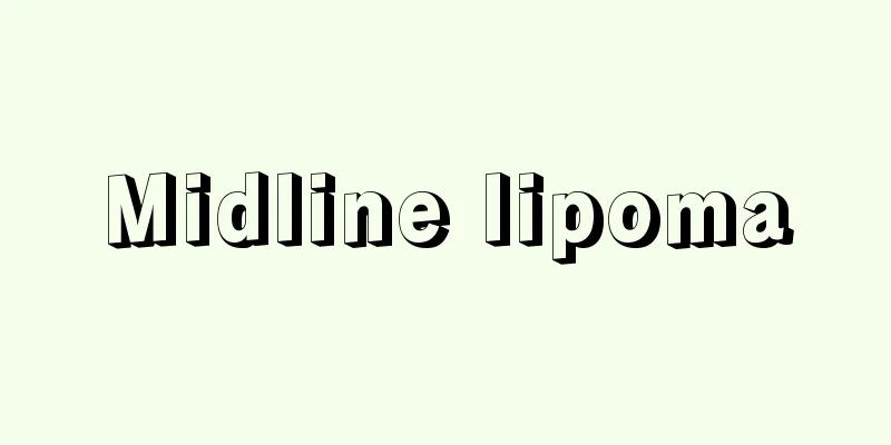 Midline lipoma