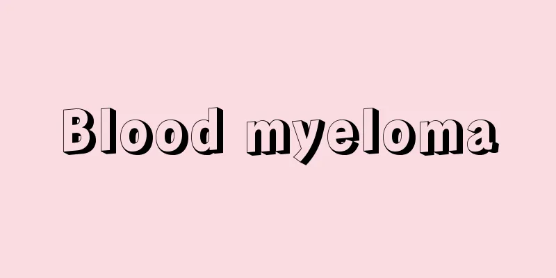 Blood myeloma