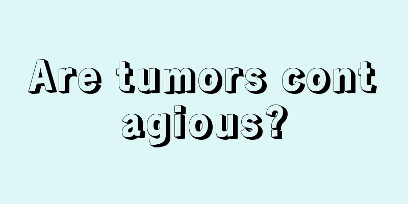 Are tumors contagious?