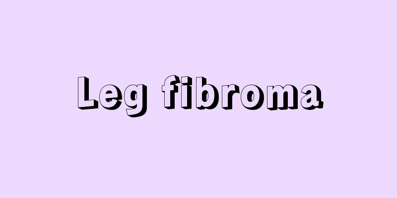 Leg fibroma