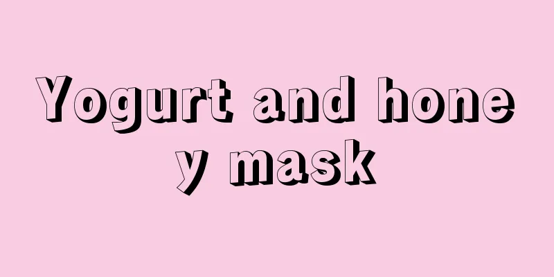 Yogurt and honey mask