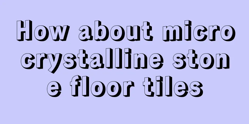 How about microcrystalline stone floor tiles