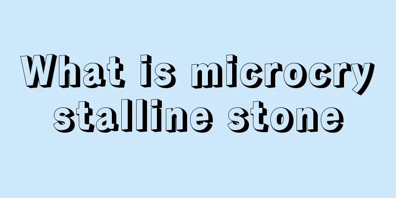 What is microcrystalline stone