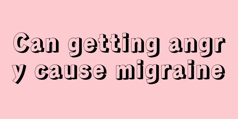 Can getting angry cause migraine