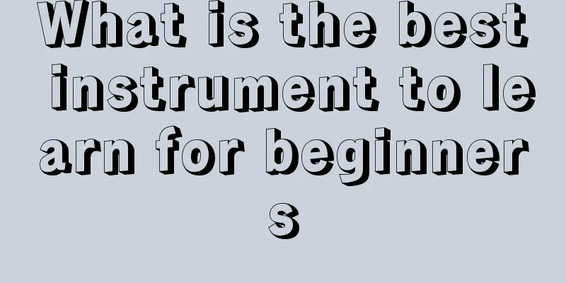 What is the best instrument to learn for beginners