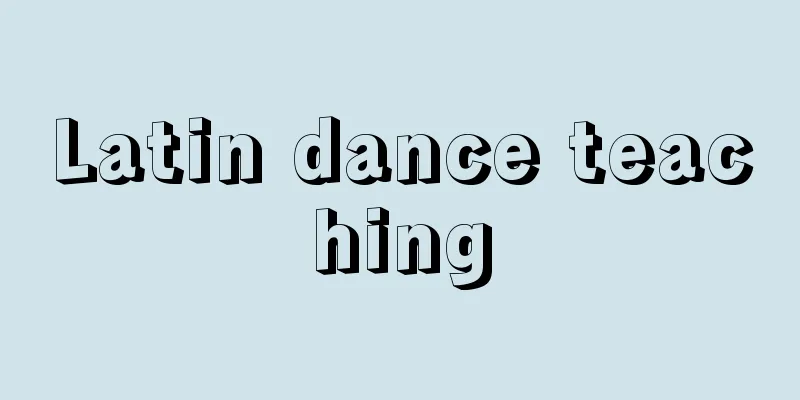 Latin dance teaching