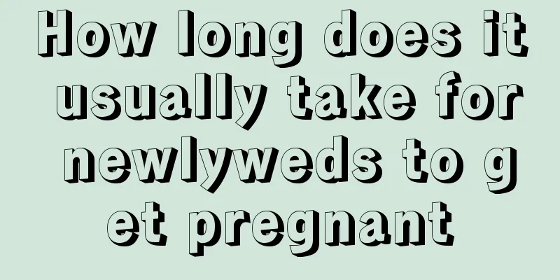 How long does it usually take for newlyweds to get pregnant