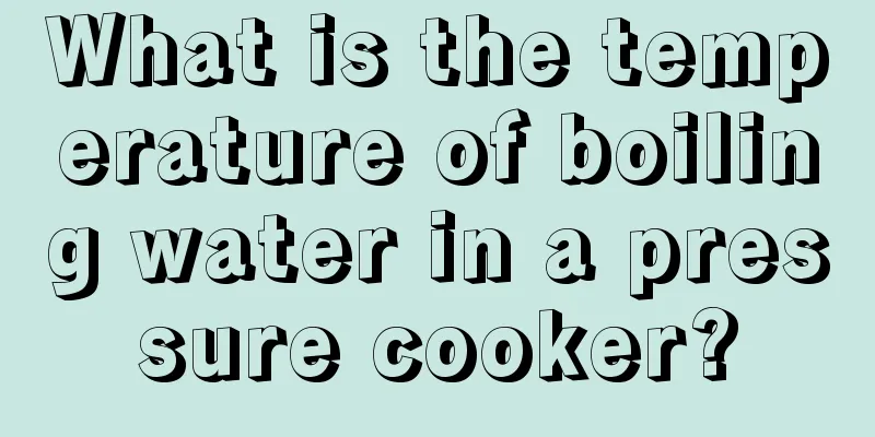 What is the temperature of boiling water in a pressure cooker?