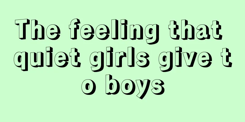 The feeling that quiet girls give to boys