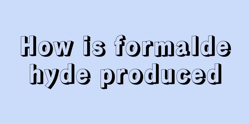 How is formaldehyde produced