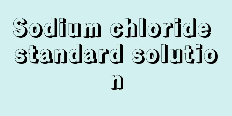 Sodium chloride standard solution