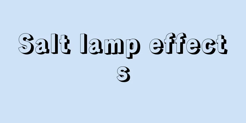 Salt lamp effects