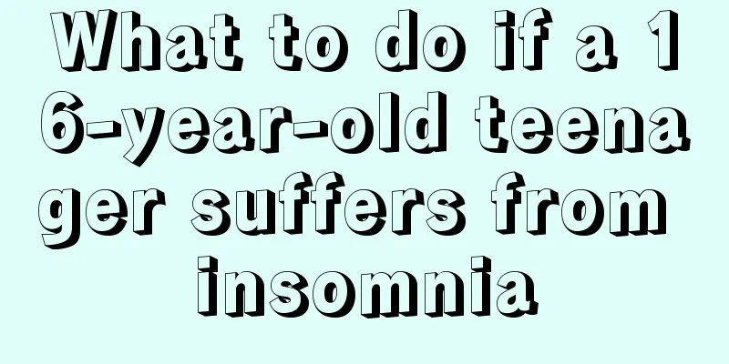 What to do if a 16-year-old teenager suffers from insomnia
