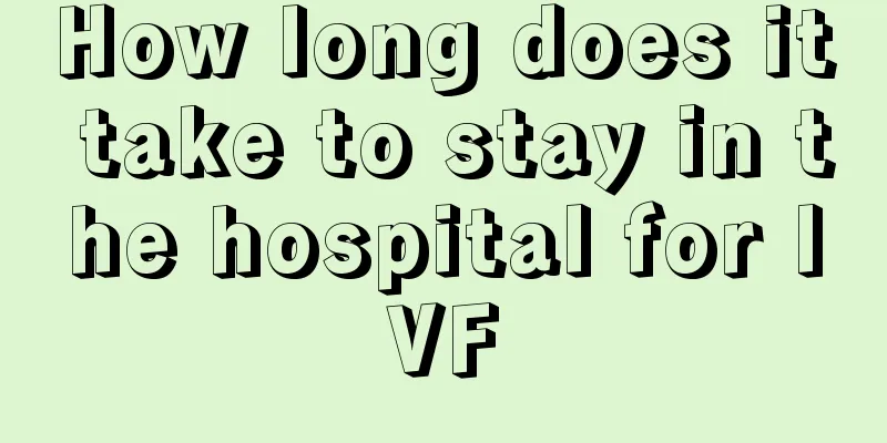 How long does it take to stay in the hospital for IVF