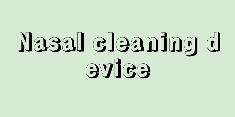Nasal cleaning device