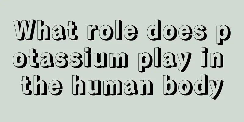 What role does potassium play in the human body