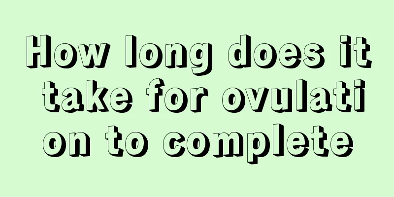 How long does it take for ovulation to complete