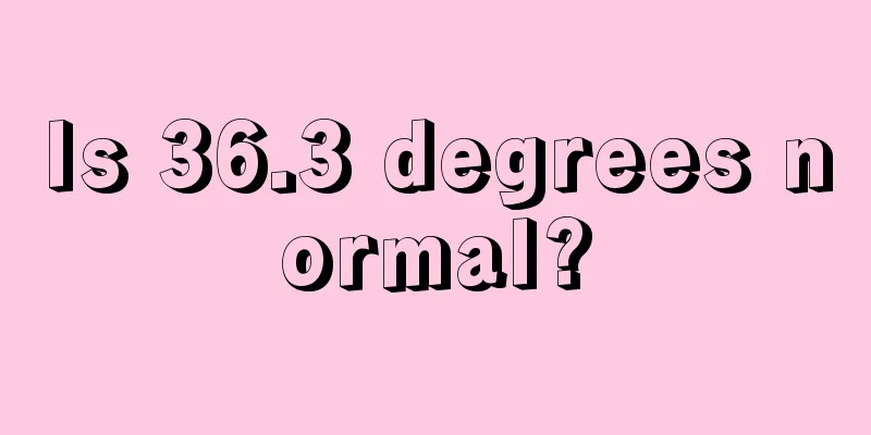 Is 36.3 degrees normal?