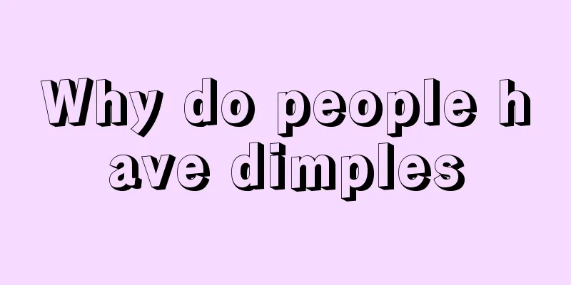 Why do people have dimples