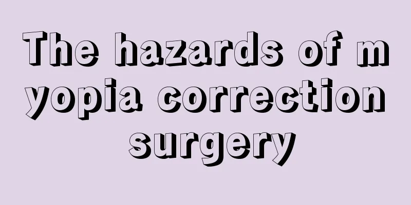 The hazards of myopia correction surgery