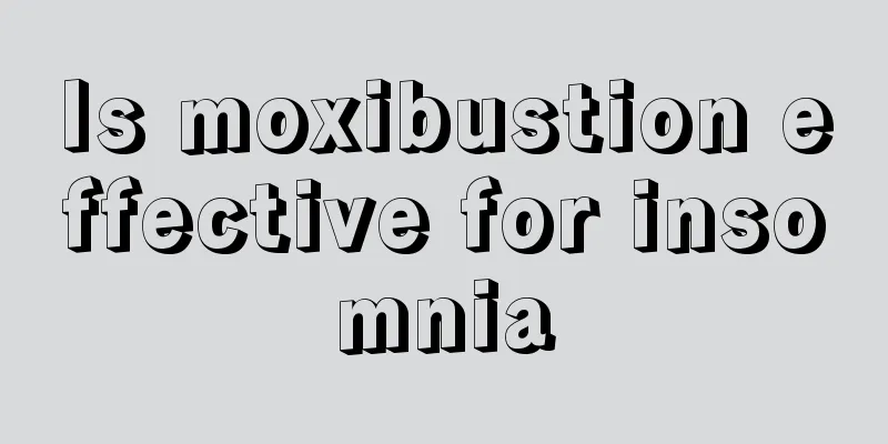 Is moxibustion effective for insomnia