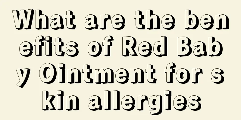 What are the benefits of Red Baby Ointment for skin allergies