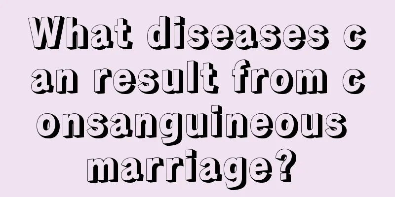 What diseases can result from consanguineous marriage? 