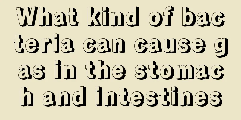 What kind of bacteria can cause gas in the stomach and intestines