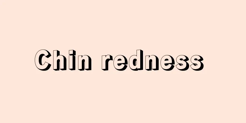 Chin redness 