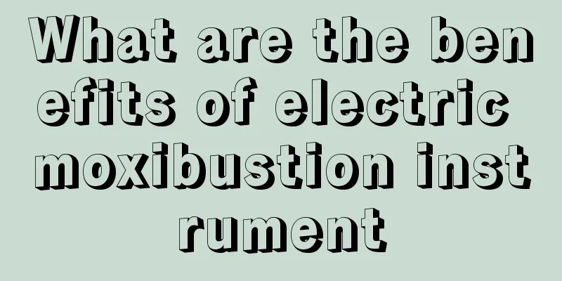 What are the benefits of electric moxibustion instrument