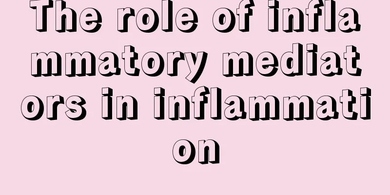 The role of inflammatory mediators in inflammation