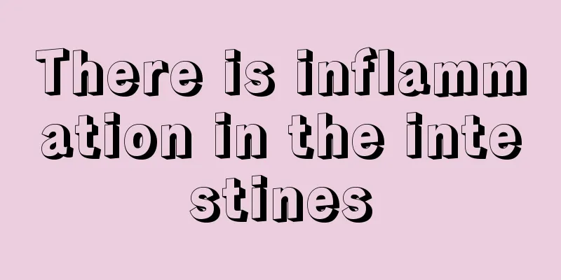 There is inflammation in the intestines
